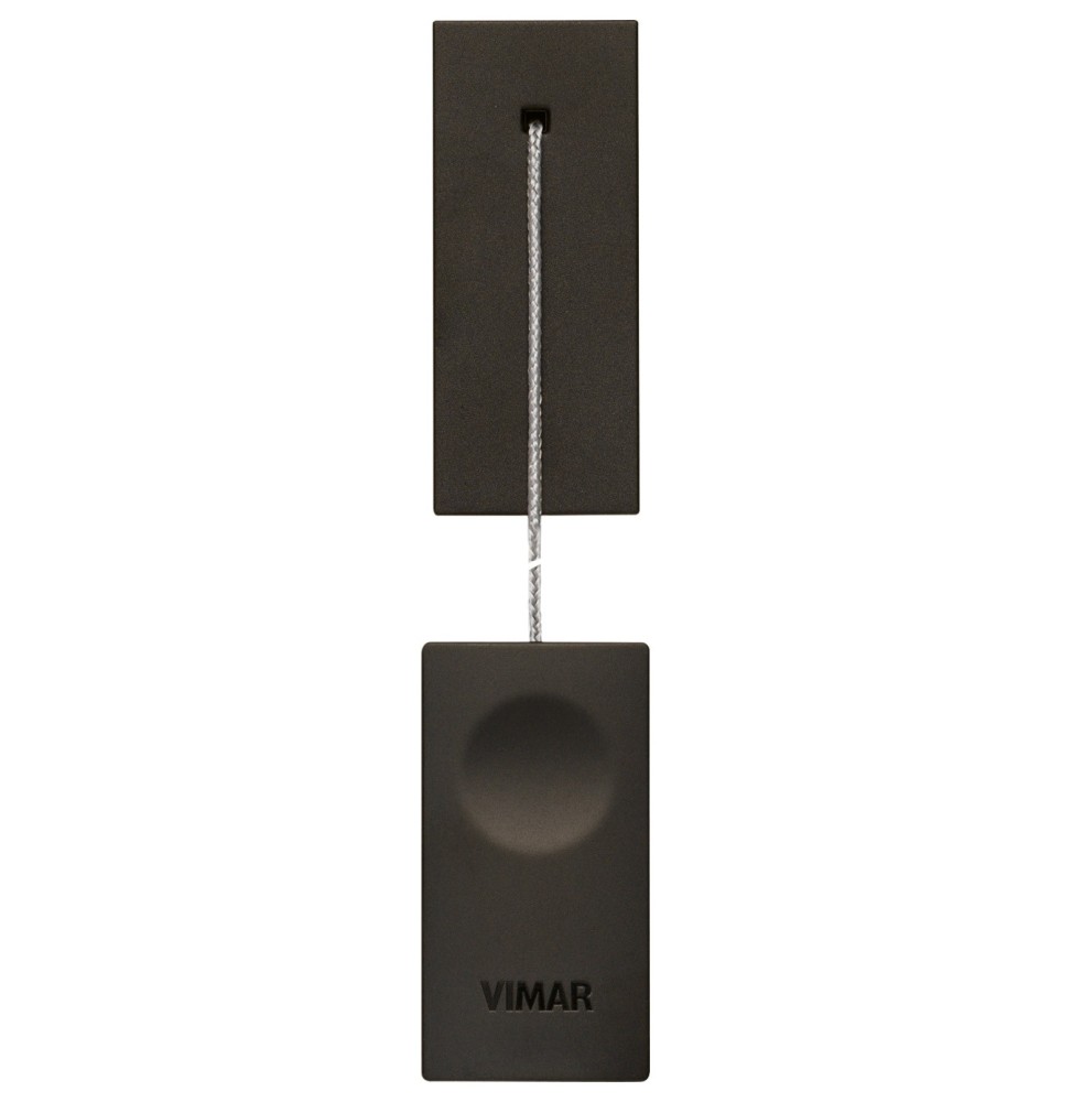 Pulsante a tirante Portata contatti 10A Vimar Linea Nera 30054.G