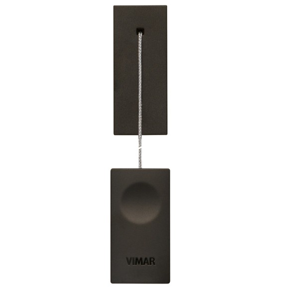 Pulsante a tirante Portata contatti 10A Vimar Linea Nera 30054.G