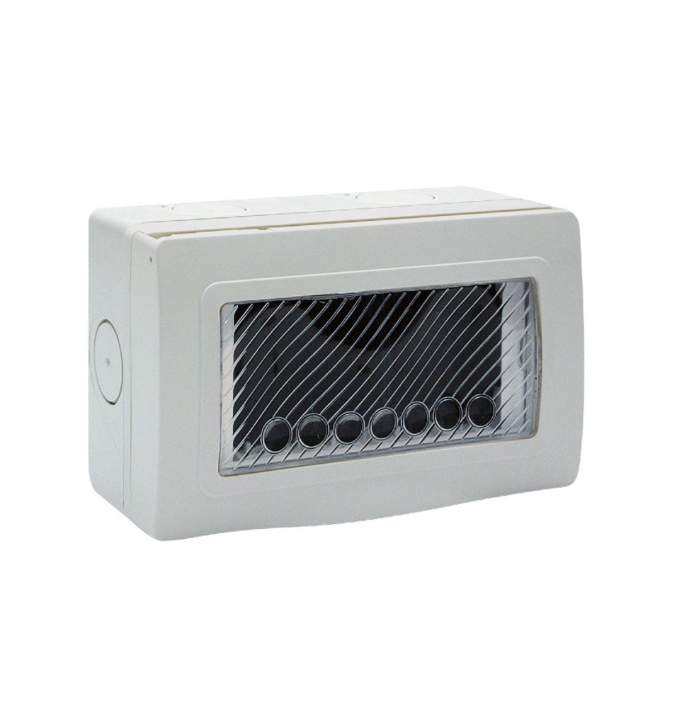 Contenitore IP55 grigio con membrana di protezione  Sistema 44 4 Posti AVE 44ST04