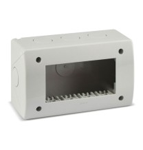 Contenitore autoportante IP40 grigio Sistema 44 4 Posti AVE 44Q04