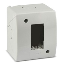 Contenitore autoportante IP40 grigio Sistema 44 1 Posto AVE 44Q01