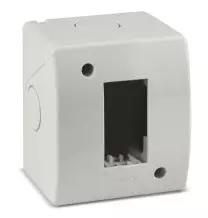 Contenitore autoportante IP40 grigio Sistema 44 1 Posto AVE 44Q01