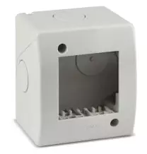 Contenitore autoportante IP40 grigio Sistema 44 2 Posti AVE 44Q02