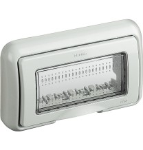 Placca Stagna IP55 per Matix montaggio su scatola incasso 4 Moduli Bticino 25604