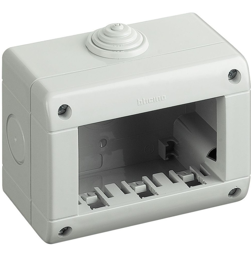 Contenitore da parete IP40 per Matix 3 Moduli Bticino 25403