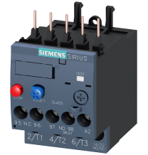 Rele' Termico per Contattori S00 regolabile da 1,8-2,5 A Siemens 3RU21161CB0