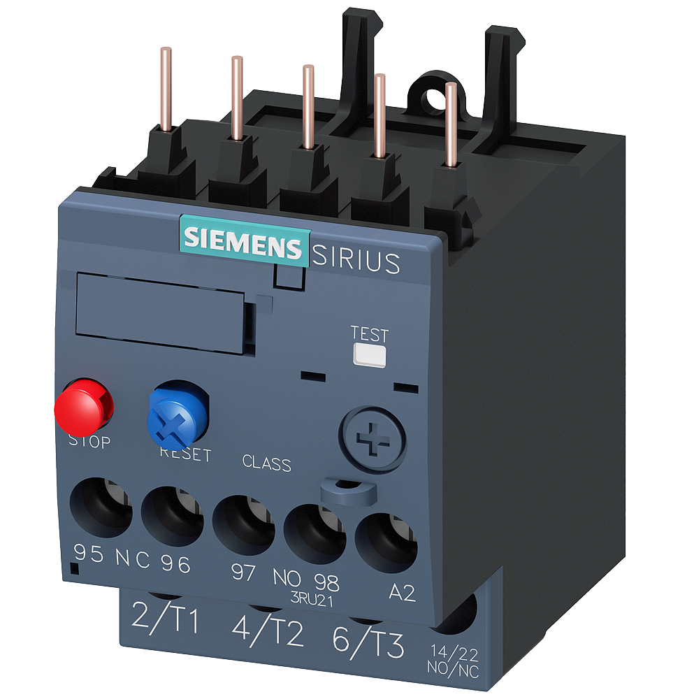 Relè Termico per Contattori S0 regolabile da 11 a 16 A Siemens 3RU21264AB0