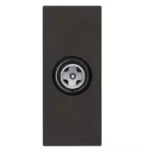 Presa TV passante con attacco maschio attenuazione 10dB Vimar Linea Nera 30300.10G