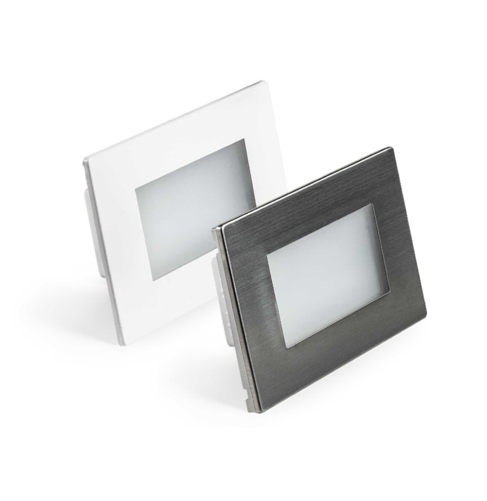 Segnapasso da Incasso per scatola tre posti 3,2W Tricolor Lampo SPLED503MC