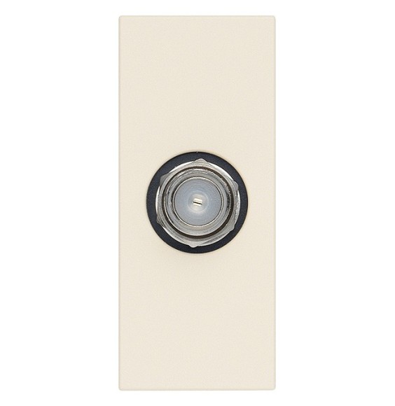 Presa TV Satellitare con attacco F Vimar Linea Canapa 30318.C
