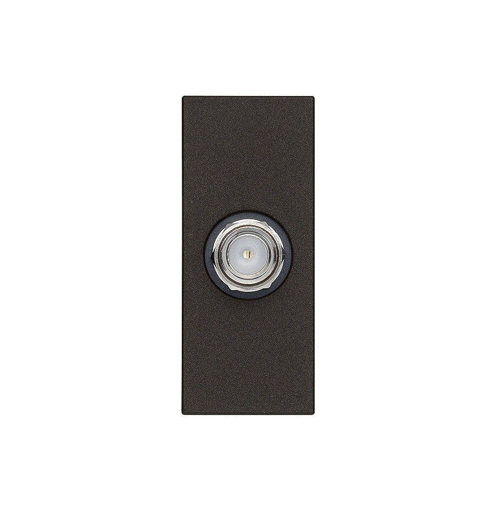 Presa TV Satellitare con attacco F Vimar Linea Nera 30318.G