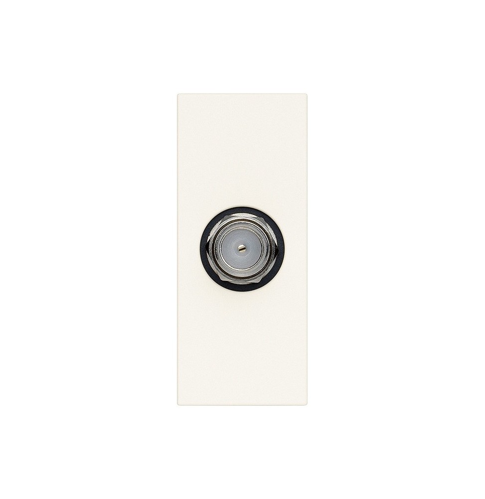 Presa TV Satellitare con attacco F Vimar Linea Bianca 30318.B