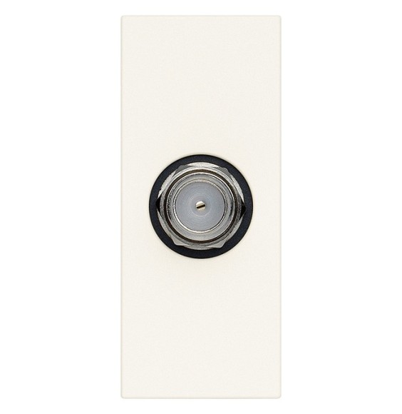 Presa TV Satellitare con attacco F Vimar Linea Bianca 30318.B