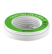 Cavo Tv Satellite 5mm Conduttore in rame Matassina 10 Mt GBC