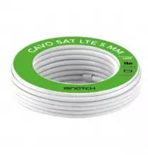 Cavo Tv Satellite 5mm Conduttore in rame Matassina 10 Mt GBC