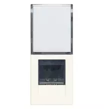 Presa di rete Categoria 6 RJ45 non schermata Vimar Linea Bianca 30339.13B