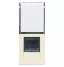 Presa di rete Categoria 6 RJ45 non schermata Vimar Linea Canapa 30339.13C