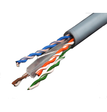 Cavo di rete rigido Ethernet Cat.6 UTP 23AWG in CCA al metro GBC