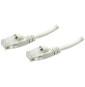Cavo Patch di rete UTP cat.6 in CCA colore grigio 50 centimetri GBC