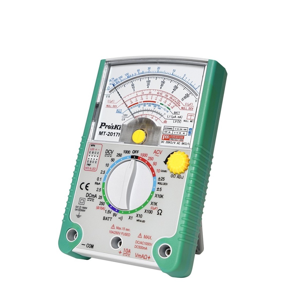 Tester Analogico MT-2017N con custodia protettiva GBC