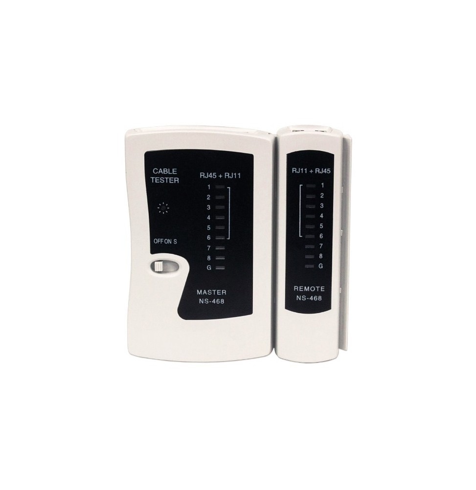 Tester di Verifica Cavi Rete RJ45 RJ11 RJ12  cat.5E e 6E GBC