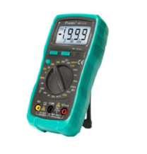 Multimetro Digitale con display LCD retroilluminato MT-1210 GBC