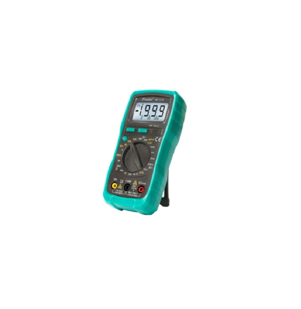 Multimetro Digitale con display LCD retroilluminato MT-1210 GBC