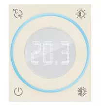 Termostato connesso Vimar Linea IoT 2 moduli Canapa 30810.C