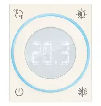 Termostato connesso Vimar Linea IoT 2 moduli Bianco 30810.B