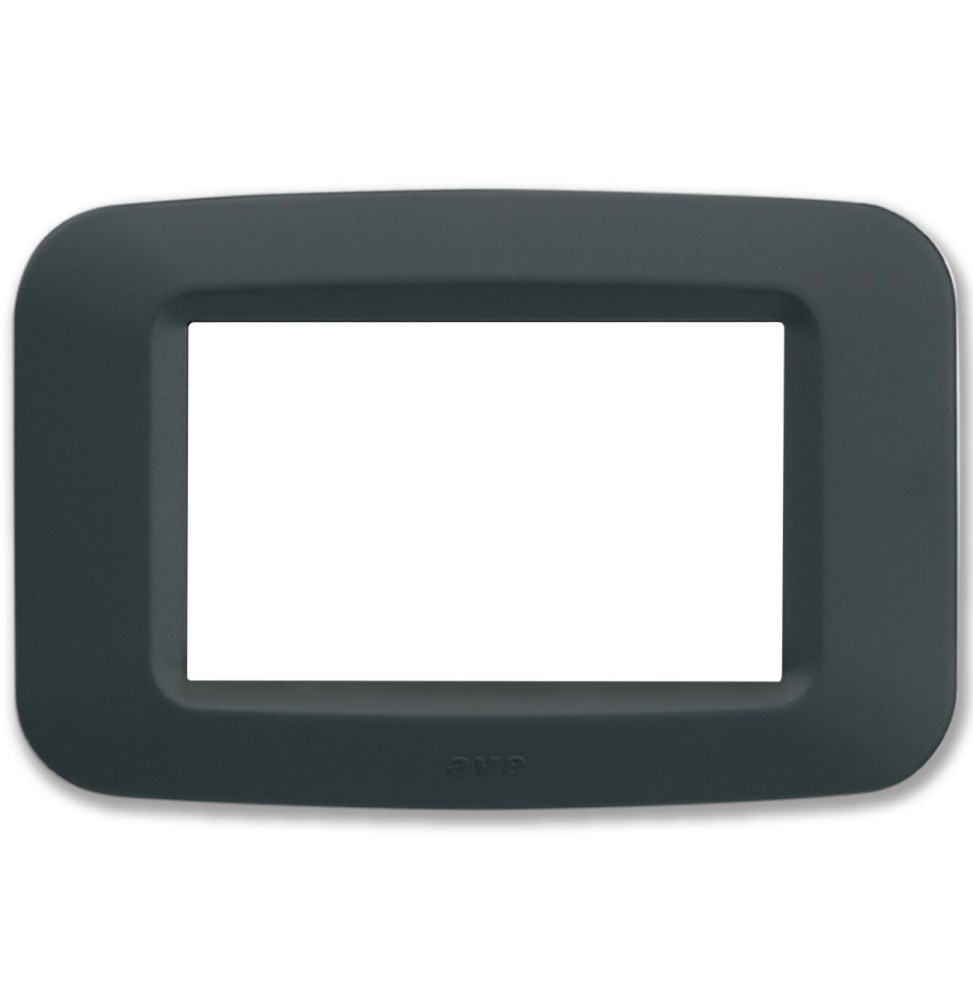 Placca 3 moduli Grigio Noir Yes 45 AVE 45PY03GN