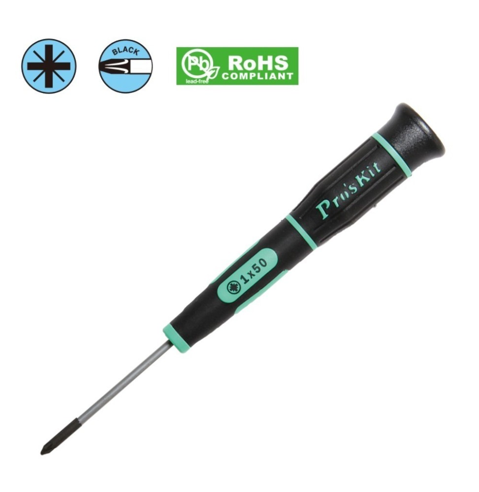 Giravite di Precisione Pozidrive 1 x 50 mm SD-081-Z4 GBC