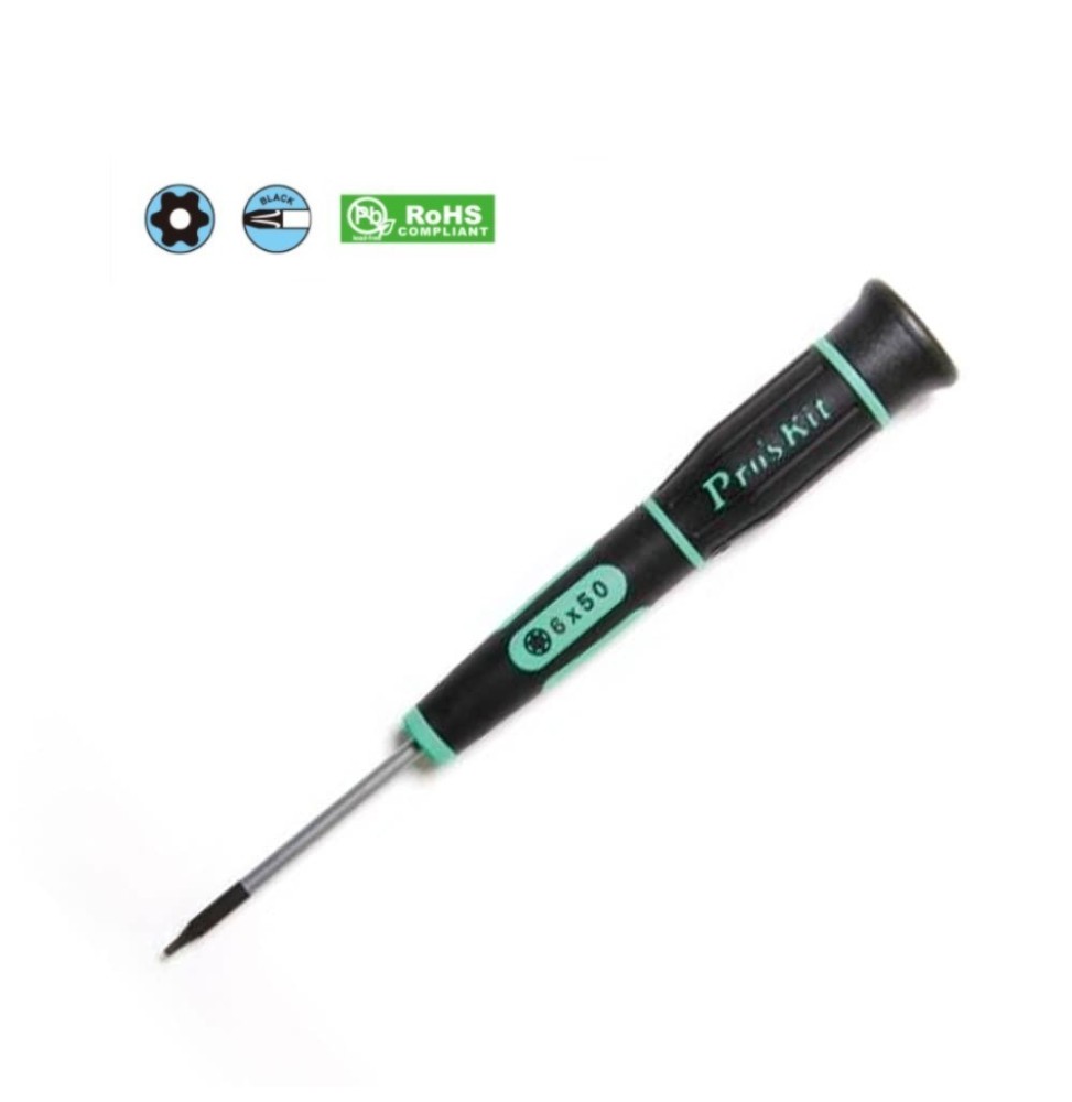 Giravite di Precisione Torx con Foro T6H SD-081-T6H GBC