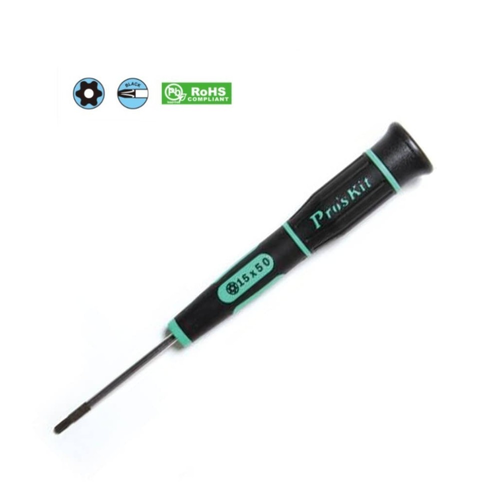 Giravite di Precisione Torx con Foro T15H SD-081-T15H GBC