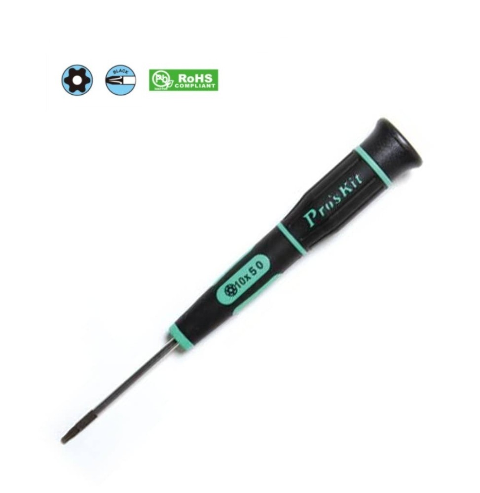 Giravite di Precisione Torx con Foro T10H SD-081-T10H GBC