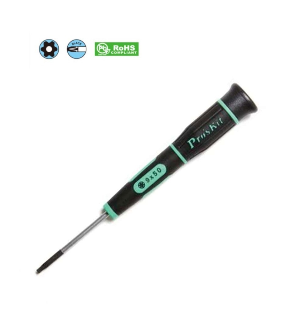 Giravite di Precisione Torx con Foro T9H SD-081-T9H GBC
