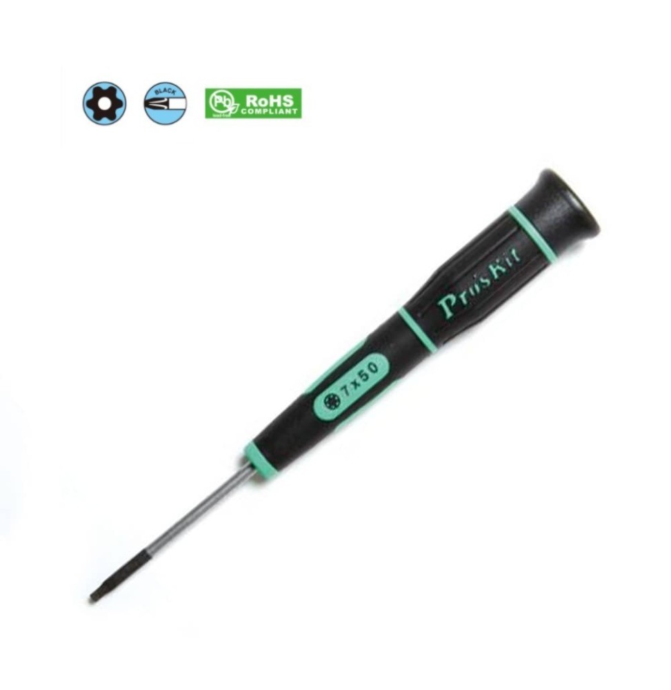 Giravite di Precisione Torx con Foro T7H SD-081-T7H GBC