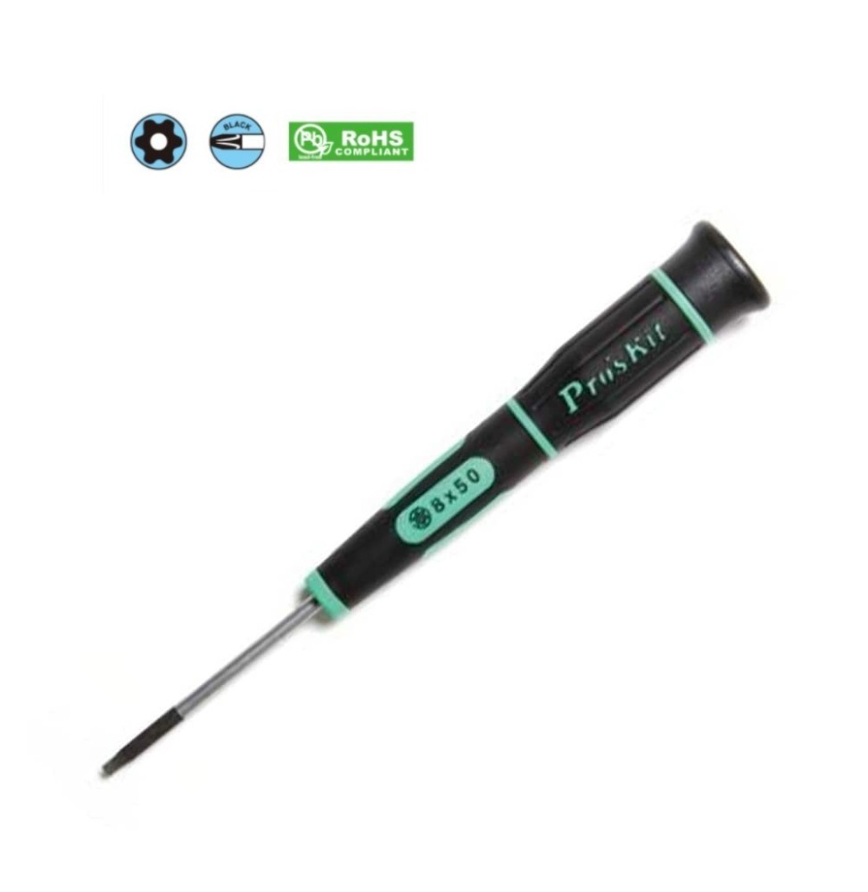Giravite di Precisione Torx con Foro T8H SD-081-T8H GBC