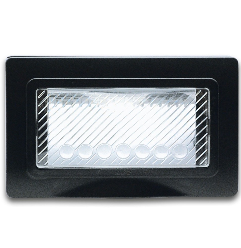 Placca stagna 4 Posti IP55 grigio Scuro Ave 44SP04GSL