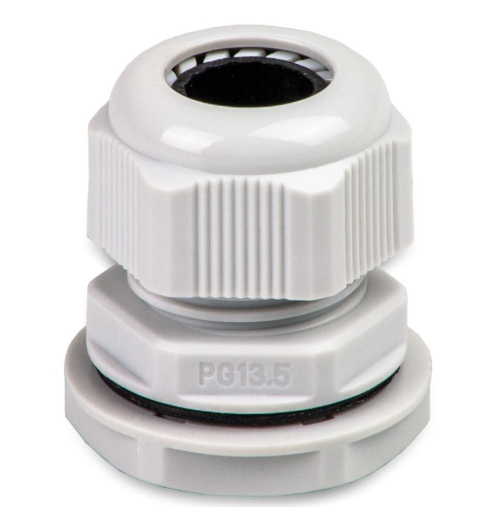 Pressacavo PG13.5 in Nylon con controdado IP68 Master PPG2013.5