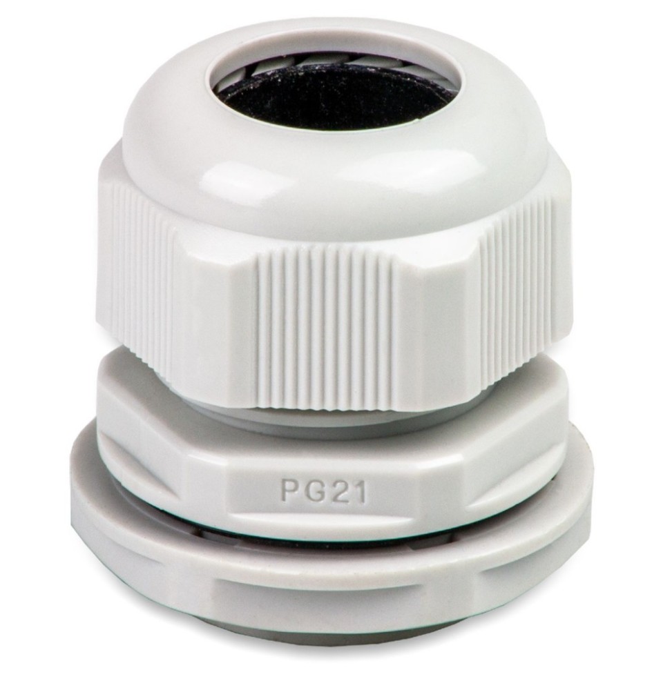 Pressacavo PG21 in Nylon con controdado IP68 Master PPG2021